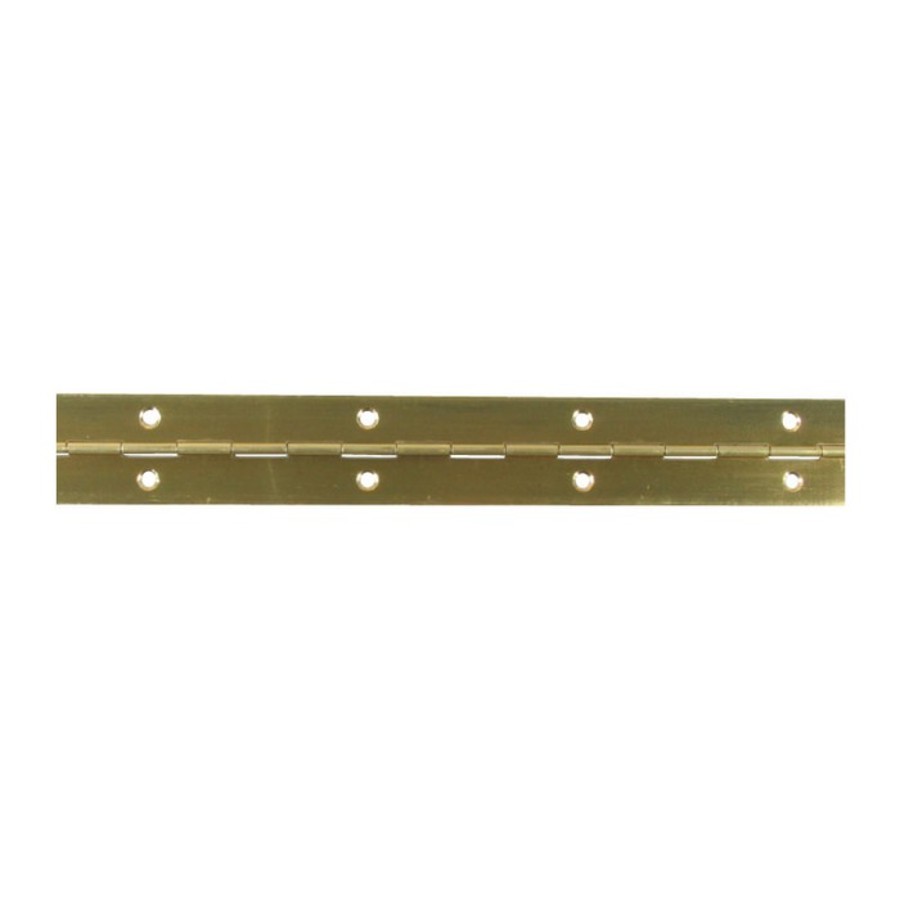 Hinge Piano Predrilled Brass 31x2000mm Stainless Steel Hinges