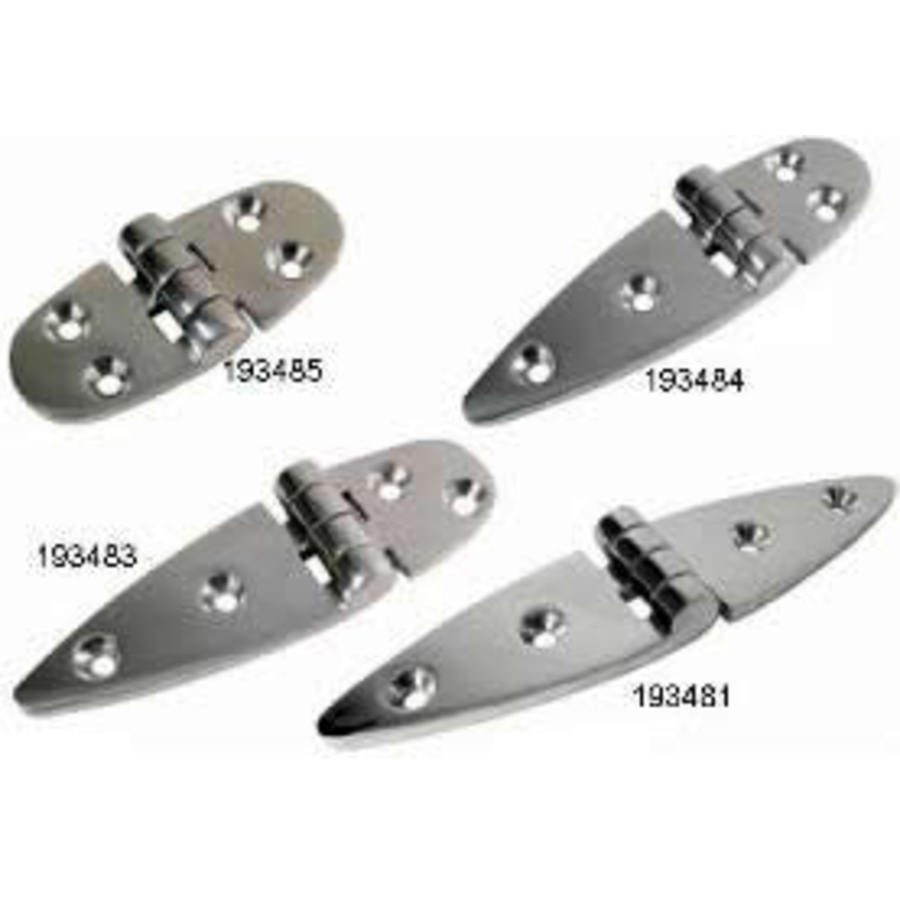 Cast Stainless Steel Hinge 120mm