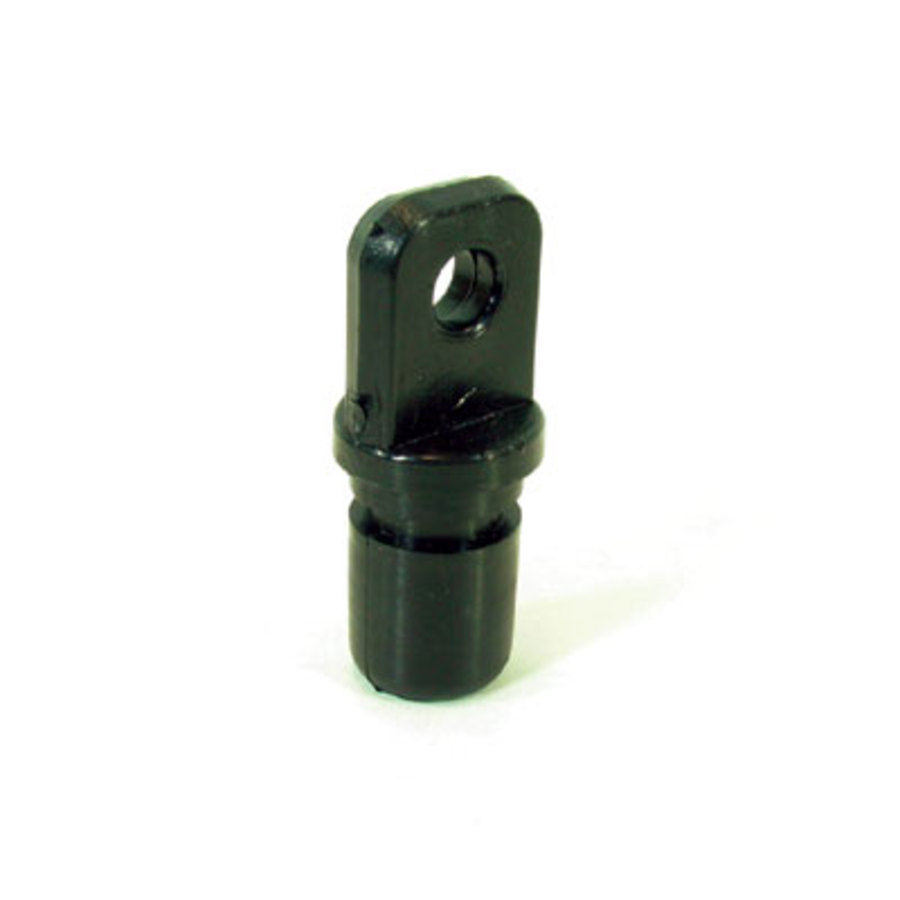 Canopy Bow Ends - Black Nylon 25mm - Image 1