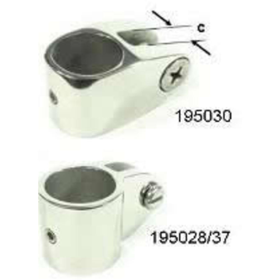 Canopy Bow Knuckles - Stainless Steel 25mm - Image 1