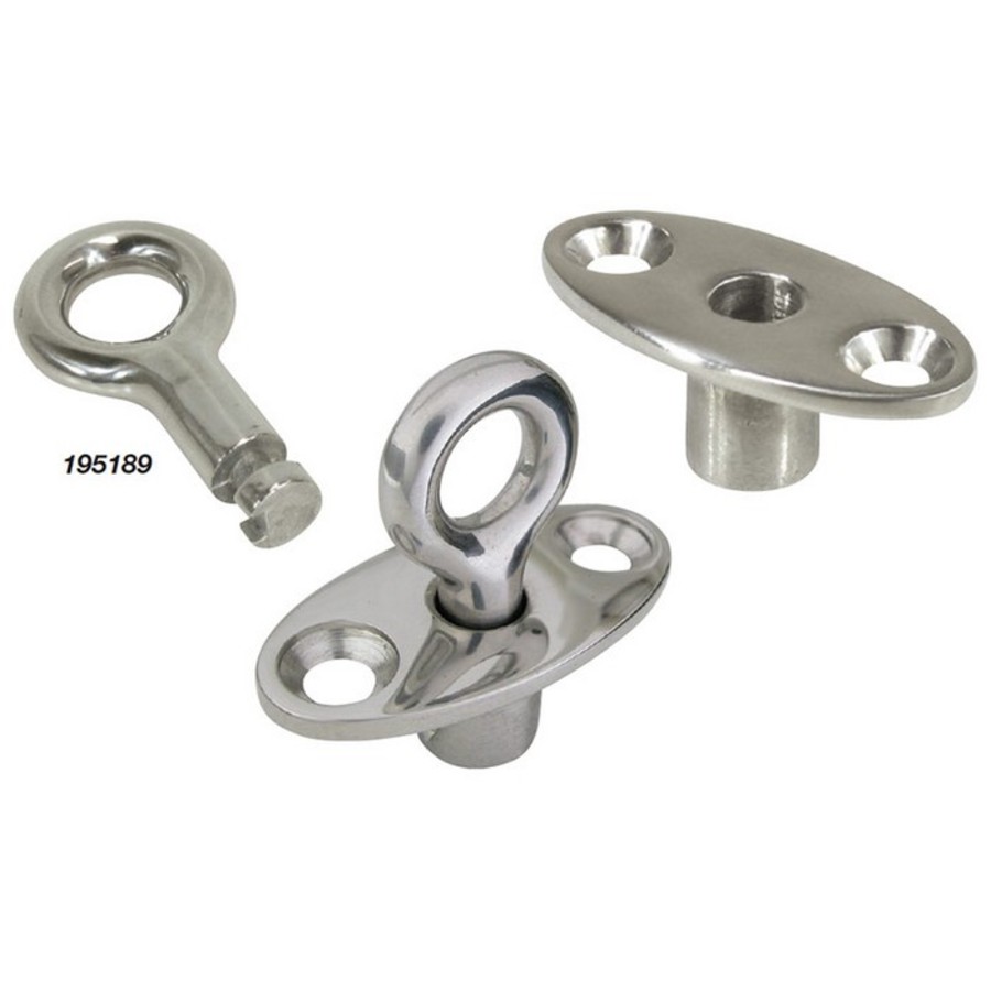 Key Lock Ring - Stainless Steel