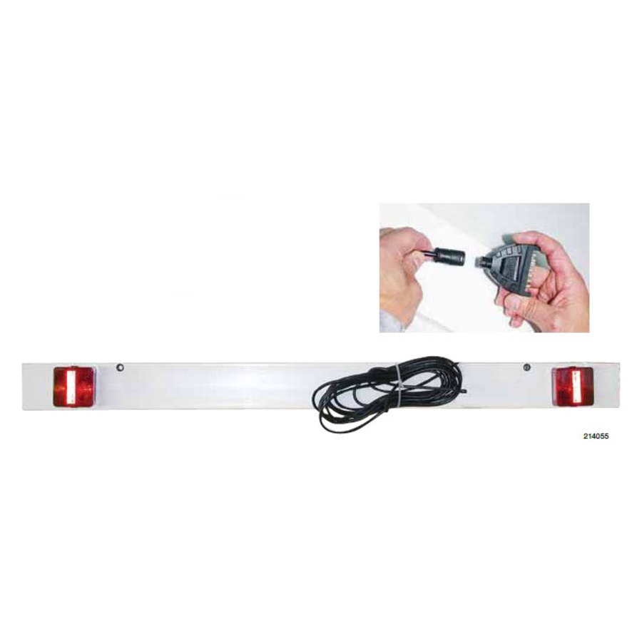 Ark Trailer Light Board with Interchangeable Plug System
