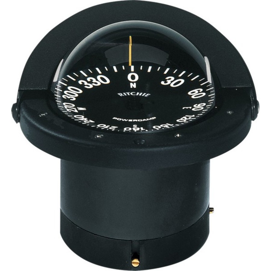 Compass Navigator Flush Mnt Blk Fn-201