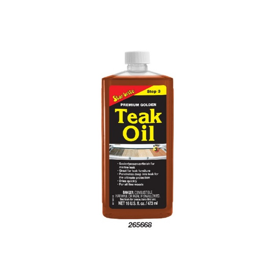 Premium Golden Teak Oil - 3.78L