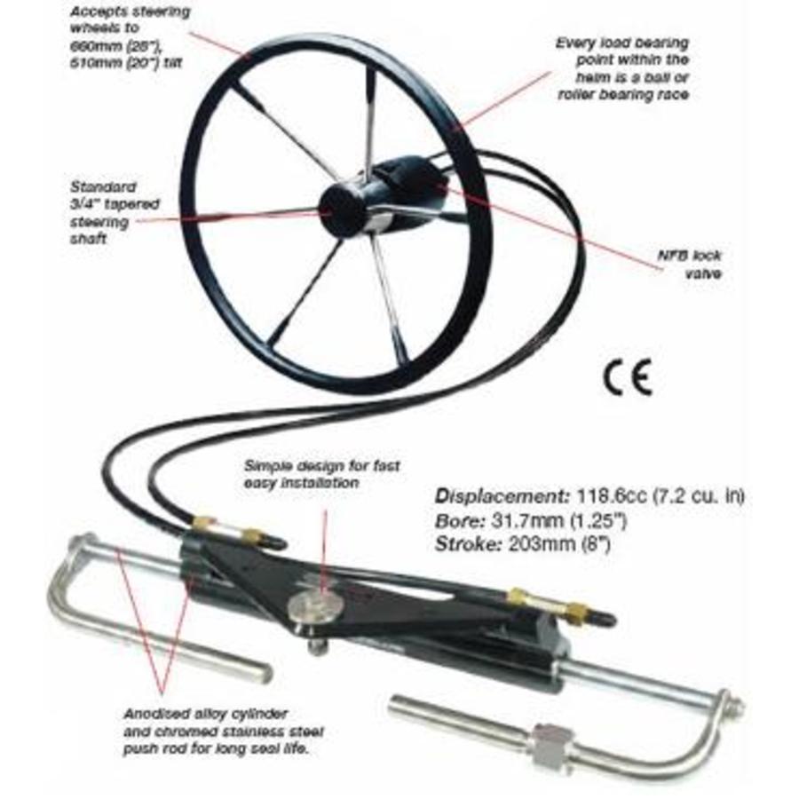 Semi - Rigid Nylon Hose Steering Kit - Std