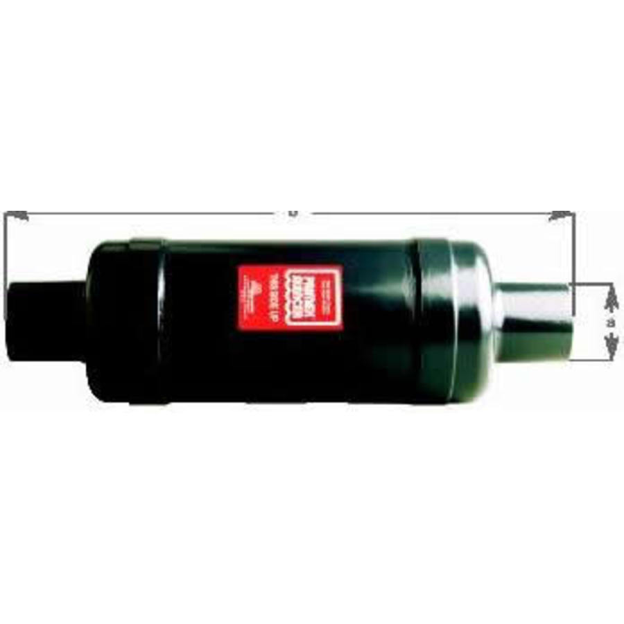 Silencer With Check Valve Primex 100mm Exhaust Mufflers and Silencers