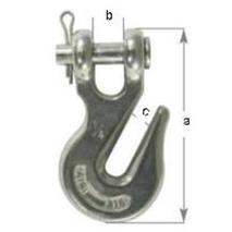 more on Stainless Steel Clevis Grab Hooks - 10mm / 3/8\"