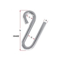 more on S Hook - Stainless Steel