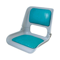 more on Seat Skipper Shell With Teal Vinyl Pads