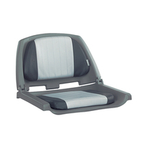 more on Crew Seat - Folding Padded - Grey Shell - Grey/Charcoal Pad