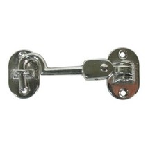 more on Double Hinged Cabin Hook - Chrome Brass