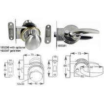 more on Magnetic Privacy Door Lock - Lever Mirror Finish
