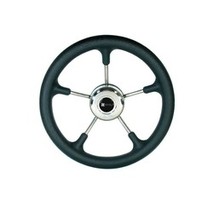more on Steering Wheel - Bosun Five Spoke Stainless Steel