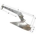 Galvanised Plough Anchors image - click to shop