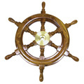 Teak Spoked Timber Wheels image - click to shop