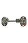 Photo of Double Hinged Cabin Hook - Chrome Brass 