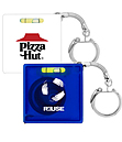 Tape Measure with Level Keychain