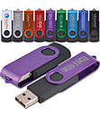 Swivel USB 2.0 Flash Drive 4GB - Printed