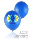 30cm Standard Custom Printed Balloon - 4 Ink Colours Front