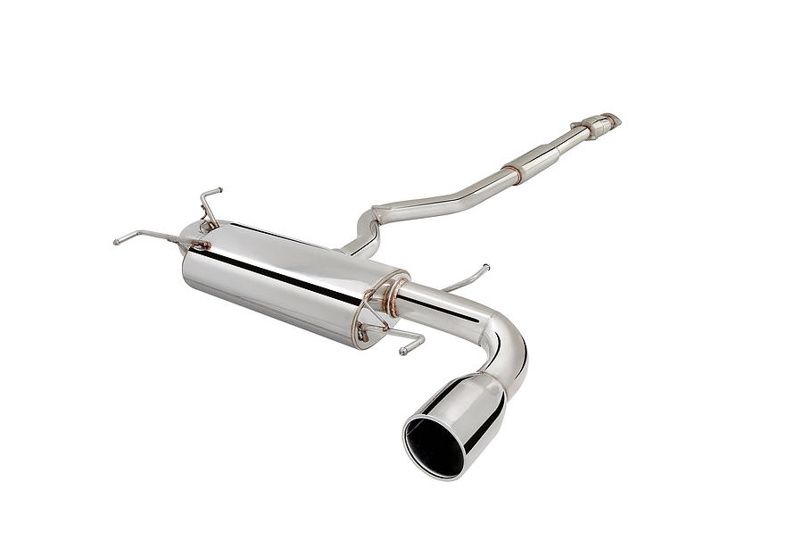 Subaru Impreza WRX 08+ 409 Stainless Steel 3' Cat-back With 4.5' Stainless Steel Double Wall Tip - Image 1