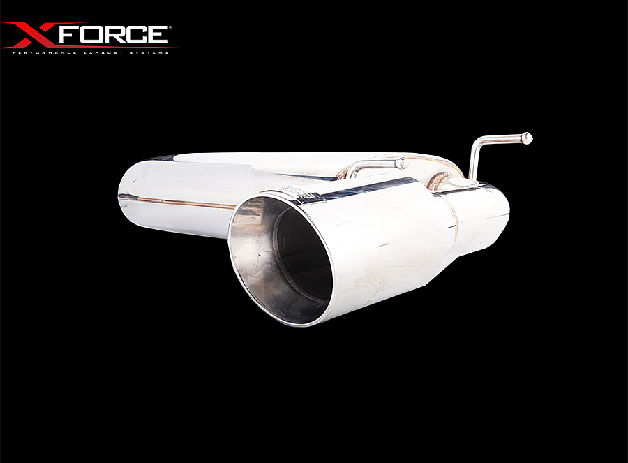 XFORCE Mazda MX5 Rear Muffler Section Stainless Steel - Image 1