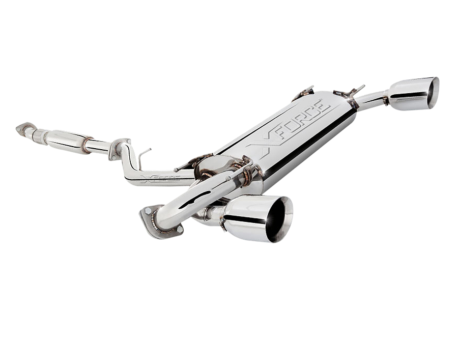 XFORCE Toyota 86 and Subaru BRZ 2.5" Stainless Steel Cat-Back System - Image 1
