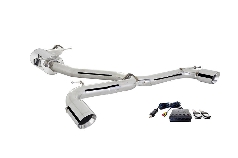 VW Golf GTI MK7 and MK7.5 3" 304 Stainless Steel Varex Cat Back System - Image 1
