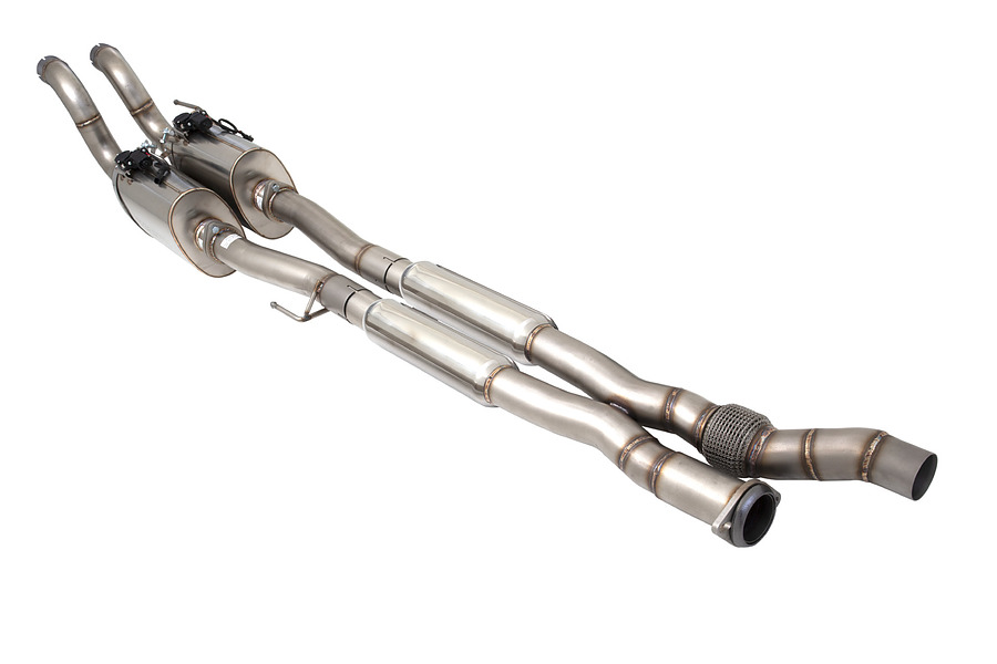 3" 304 Stainless Cat-Back Exhaust System with VAREX Muffler. System Designed to suit factory tailpipes - Image 2