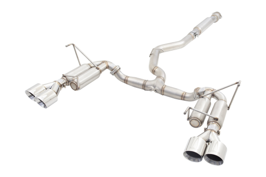 3" 304 Stainless Steel Loud Cat-Back Exhaust System AUTOMATIC and MANUAL - Image 1