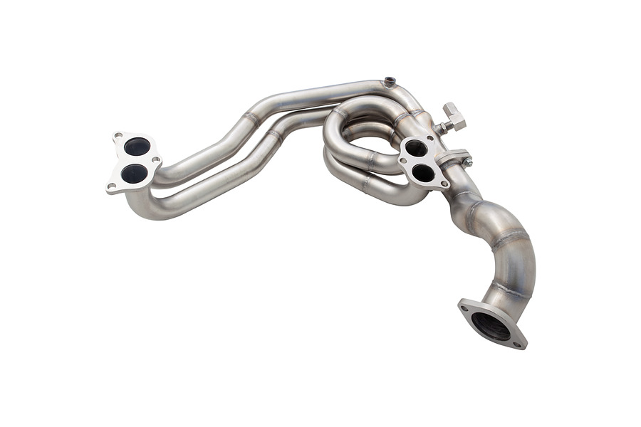Toyota 86 and Subaru BRZ 4 into 1 Headers and over K frame Pipe Matte Finish Stainless - Image 1