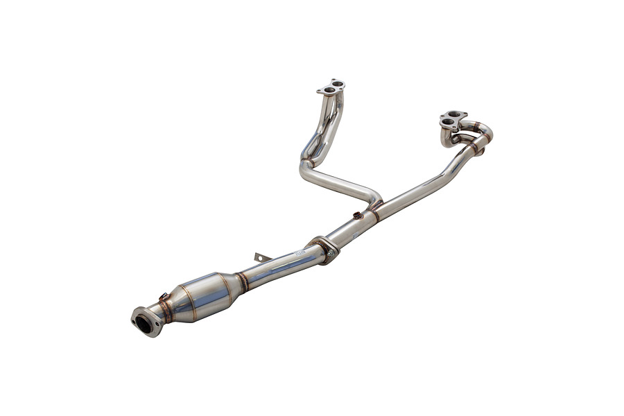 Subaru Impreza 2.LTR(Non Turbo)4-2-1Header Polished Stainless With Metallic Cats - Image 2