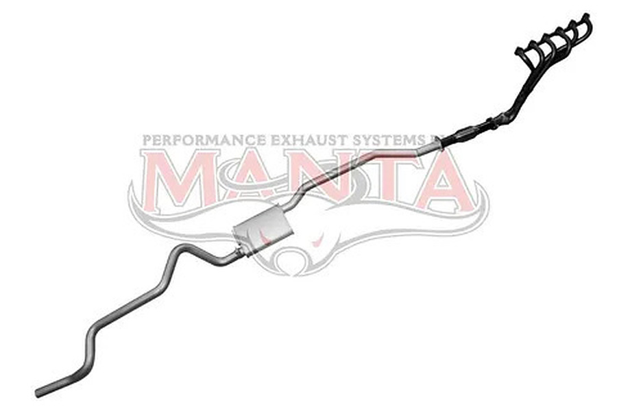 Manta Aluminised Steel 2.5" Single Full System With Extractors (medium) for Ford Falcon XG 4.0 Litre 6 Cylinder Ute and Panel Van - Image 3