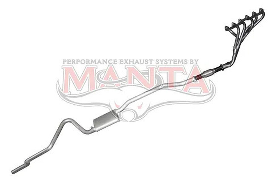 Manta Aluminised Steel 2.5" Single Full System With Extractors (medium) for Ford Falcon XH 4.0 Litre 6 Cylinder Ute and Panel Van - Image 3