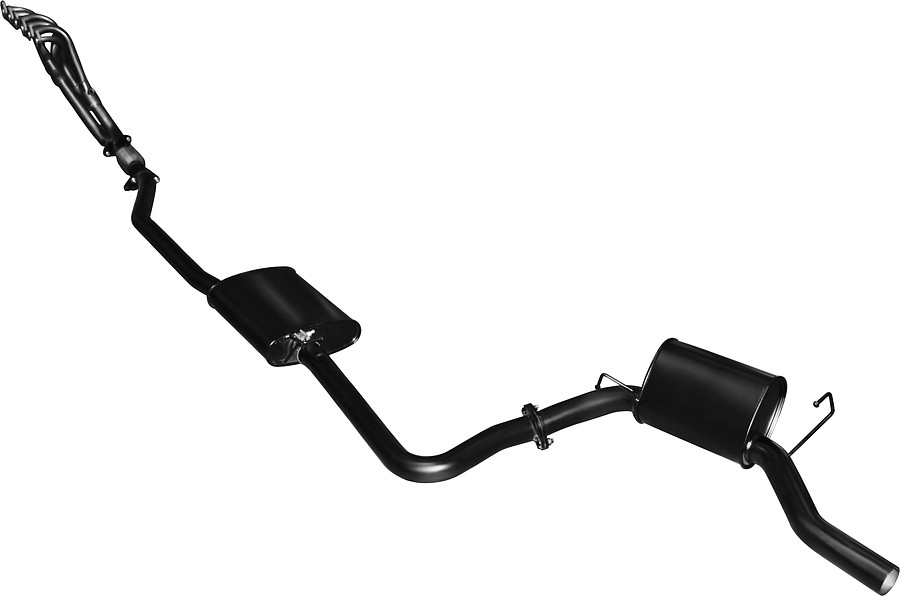 Manta Aluminised Steel 2.5" Single Full System With Extractors (medium) for Ford Falcon AU 4.0 Litre 6 Cylinder Sedan, Independent Rear Suspension (including XR6) - Image 2