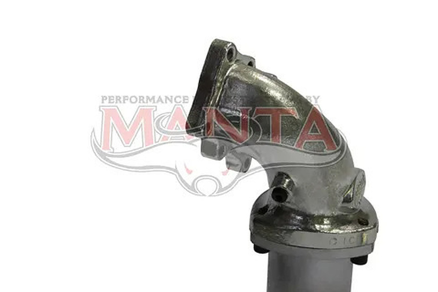 Manta Aluminised Steel 3.0" Single full-system (quiet) for Nissan Patrol GU 4.2 Litre Turbo Diesel Wagon - Image 2
