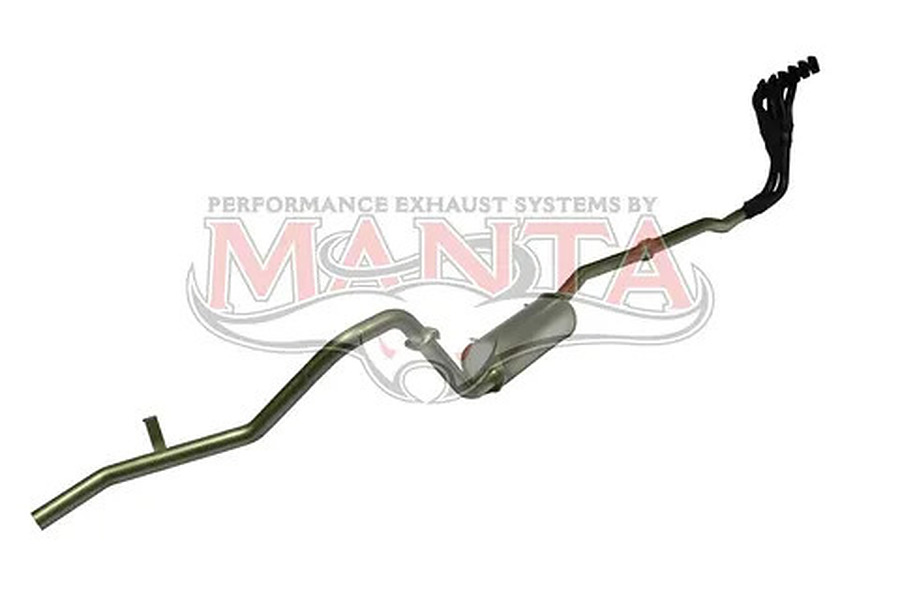 Manta Aluminised Steel 2.5" Single full-system (medium) for Nissan Patrol GQ 4.2 Litre TD42 Diesel and TB42 Petrol Wagon and Ute - Image 1