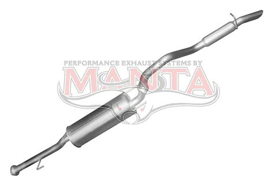 Manta Aluminised Steel 2.5" Single Cat-Back (quiet) for Toyota Hilux GGN150 V6 4.0 Litre Petrol Ute - Image 2