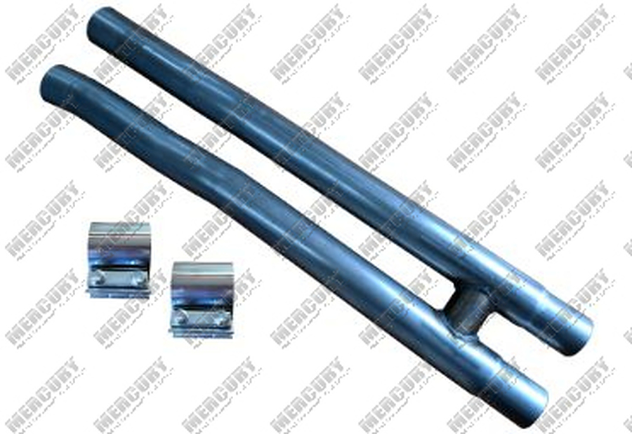 Ford Mustang Resonator Delete H Pipe Stainless Steel - Image 1