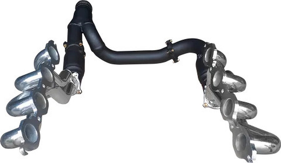 CHEVROLET SILVERADO 1500 6.2L V8 COATED EXTRACTORS, CATS AND Y-PIPE TO SUIT FACTORY CAT-BACK - Image 4