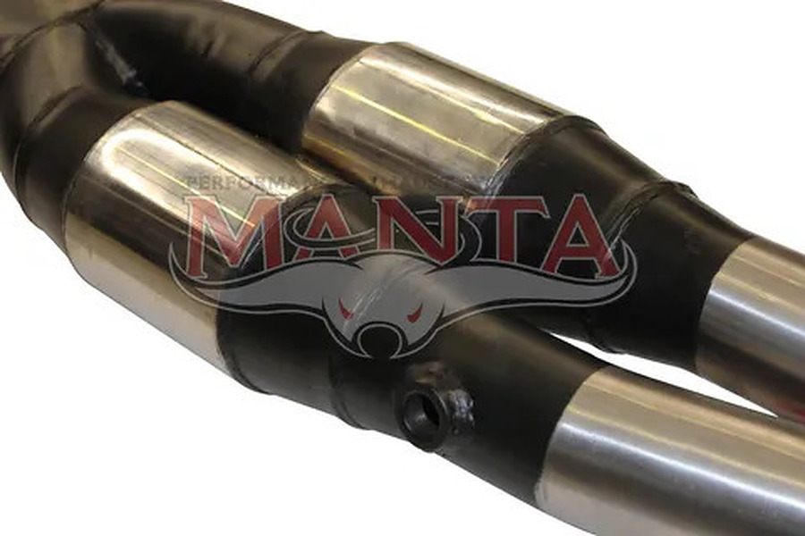 Manta Stainless Steel 2.5" Dual full-system (quiet) for Ford Territory SX, SY 4.0 Litre Turbo 6 Cylinder Petrol - Image 2