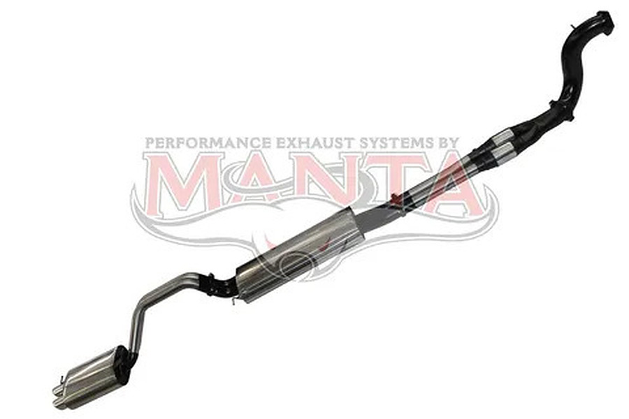 Manta Stainless Steel 2.5" Dual full-system (quiet) for Ford Territory SX, SY 4.0 Litre Turbo 6 Cylinder Petrol - Image 1