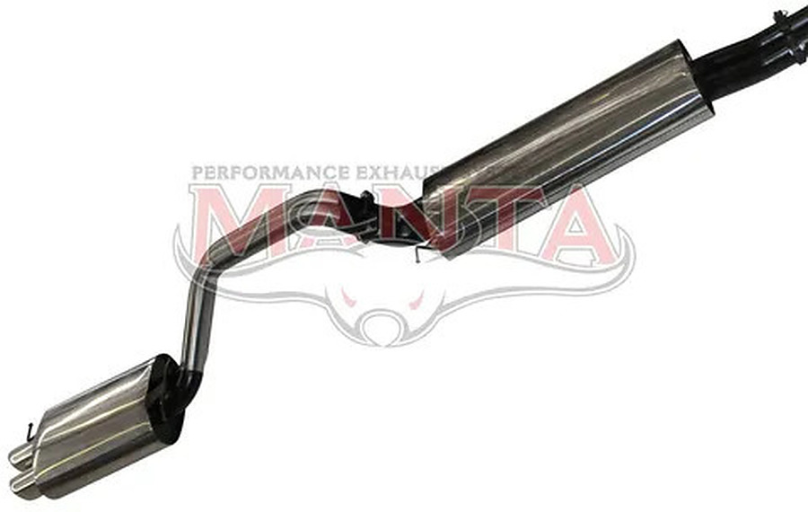 Manta Stainless Steel 2.5" Dual Cat-Back (quiet) for Ford Territory SX, SY 4.0 Litre Turbo 6 Cylinder Petrol - Image 3