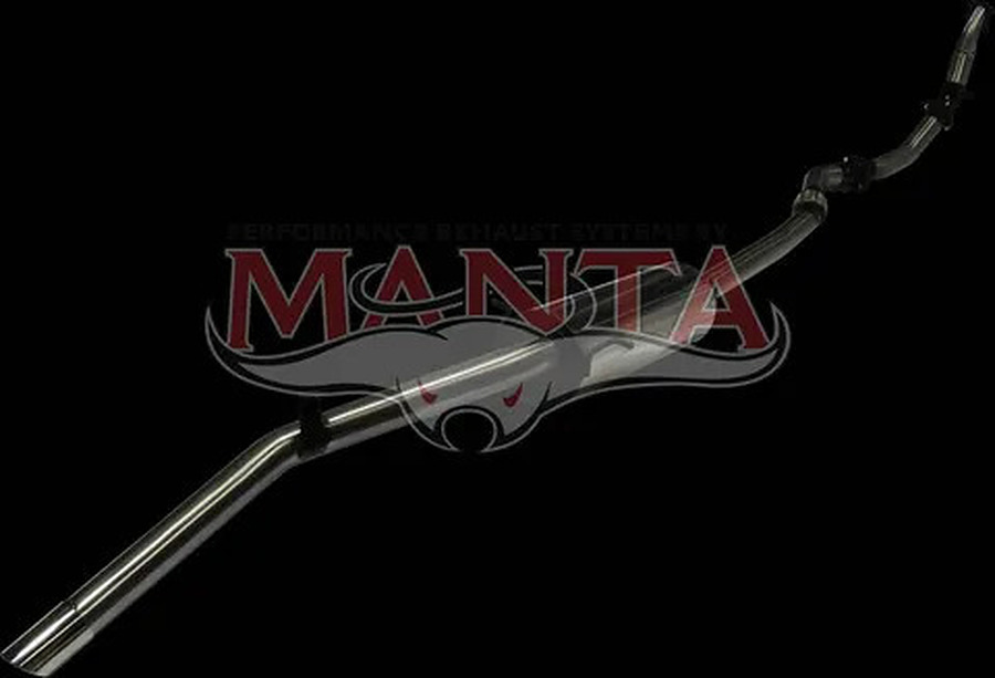 Manta Stainless Steel 3.0" without Cat full-system (medium) for Nissan Navara D22 3.0L Turbo Diesel 2002 - 2006 - Image 4