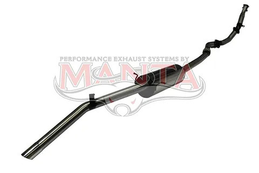 Manta Stainless Steel 3.0" without Cat full-system (medium) for Nissan Navara D22 3.0L Turbo Diesel 2002 - 2006 - Image 6
