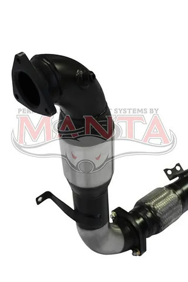 Manta Stainless Steel 3.0" with Cat full-system (quiet) for Nissan Patrol GU 3.0L Turbo Diesel Wagon, April 2000 - December 2006 - Image 2