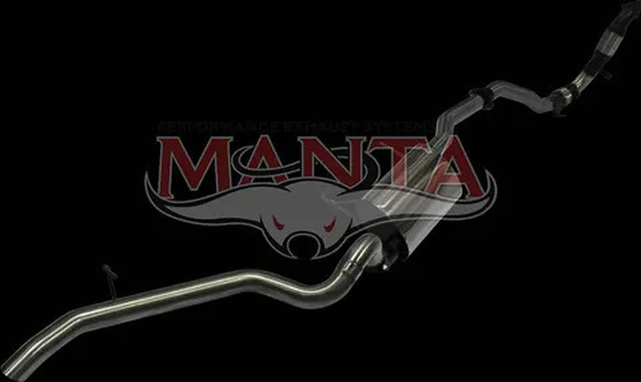 Manta Stainless Steel 3.0" with Cat full-system (quiet) for Nissan Patrol GU 3.0L Turbo Diesel Wagon, January 2007 to 2017 - Image 4