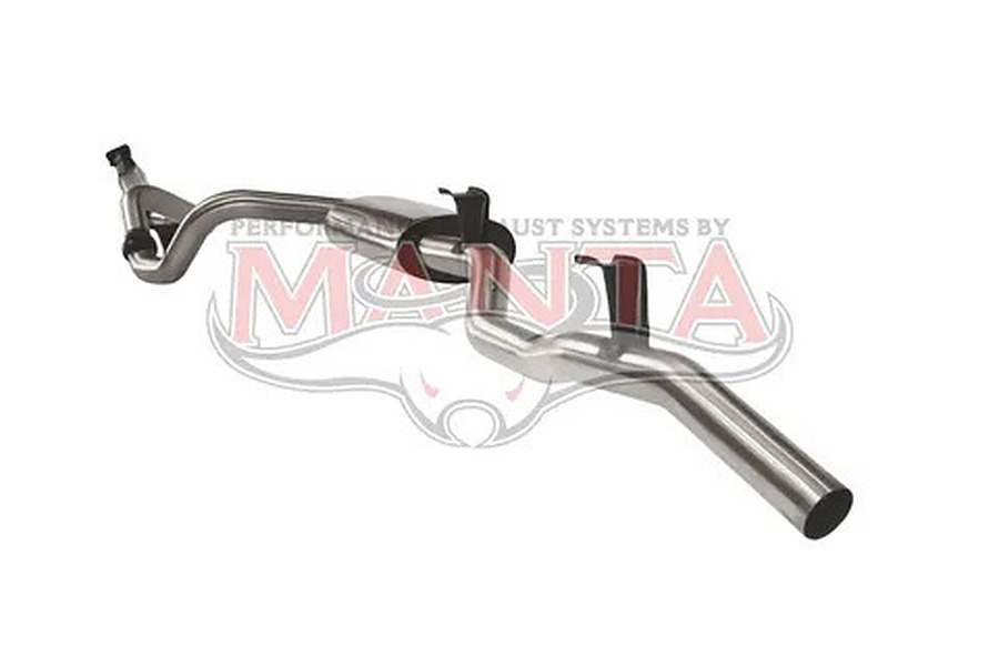 Manta Stainless Steel 3.0" with Cat full-system (quiet) for Toyota Landcruiser VDJ78 4.5 Litre V8 Turbo Diesel Troop Carrier 2007 - 2016 (without DPF) - Image 2