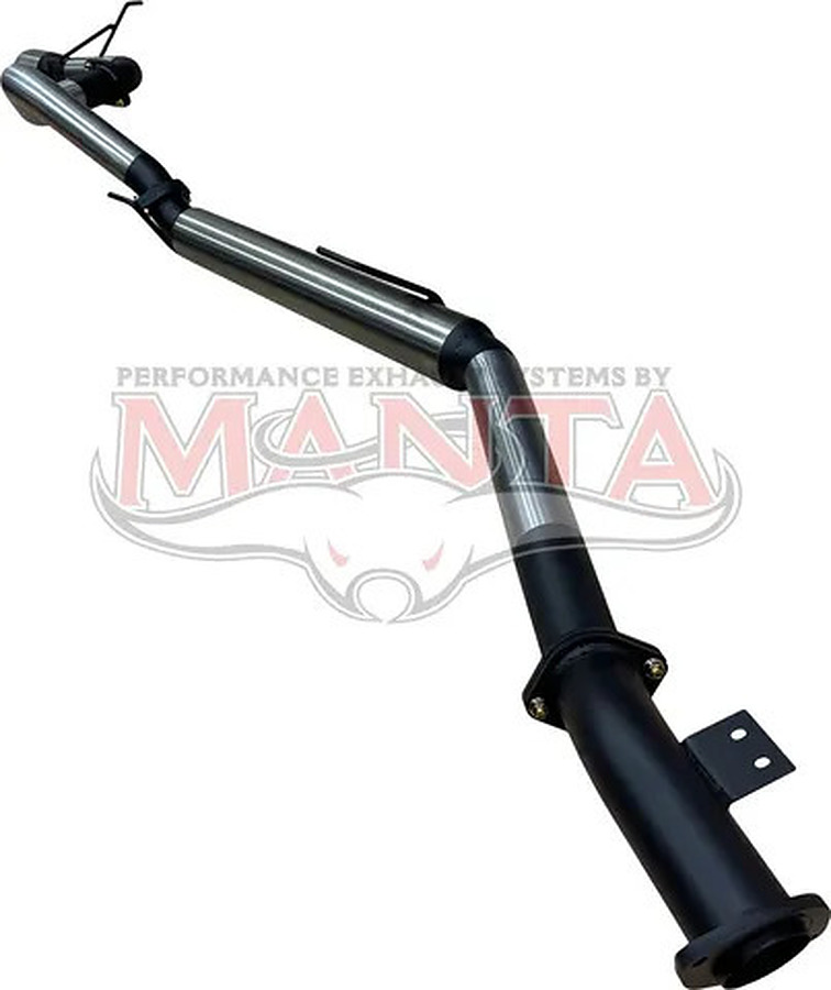 TOYOTA LANDCRUISER 300 SERIES V6 3IN DPF BACK SYSTEM WITH CHROME 4IN TIP, WITHOUT MUFFLERS - Image 6