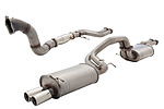 more on Raw 409 Stainless Steel Turbo-Back System with 4" Dump Pipe 3.5" Metallic Cat and Twin 2.5" Cat-Back