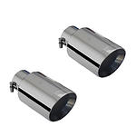 more on XFORCE Ford Mustang 2015 Black Chrome TipS Suit Round Muffler